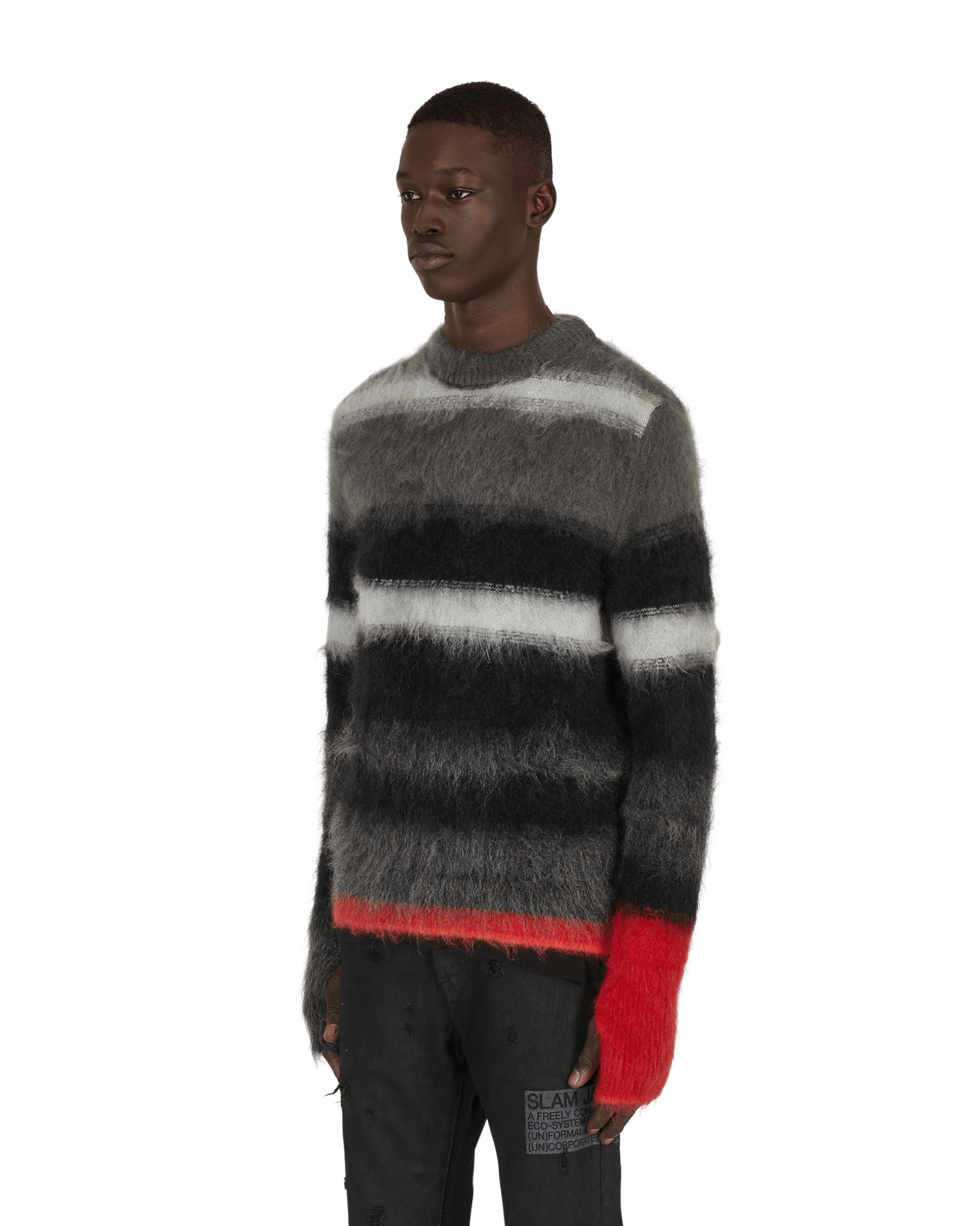 Slam Jam COMMANDO KNIT MOHAIR Multi Knitwears Sweaters SJZMKN01YA02 MLT001