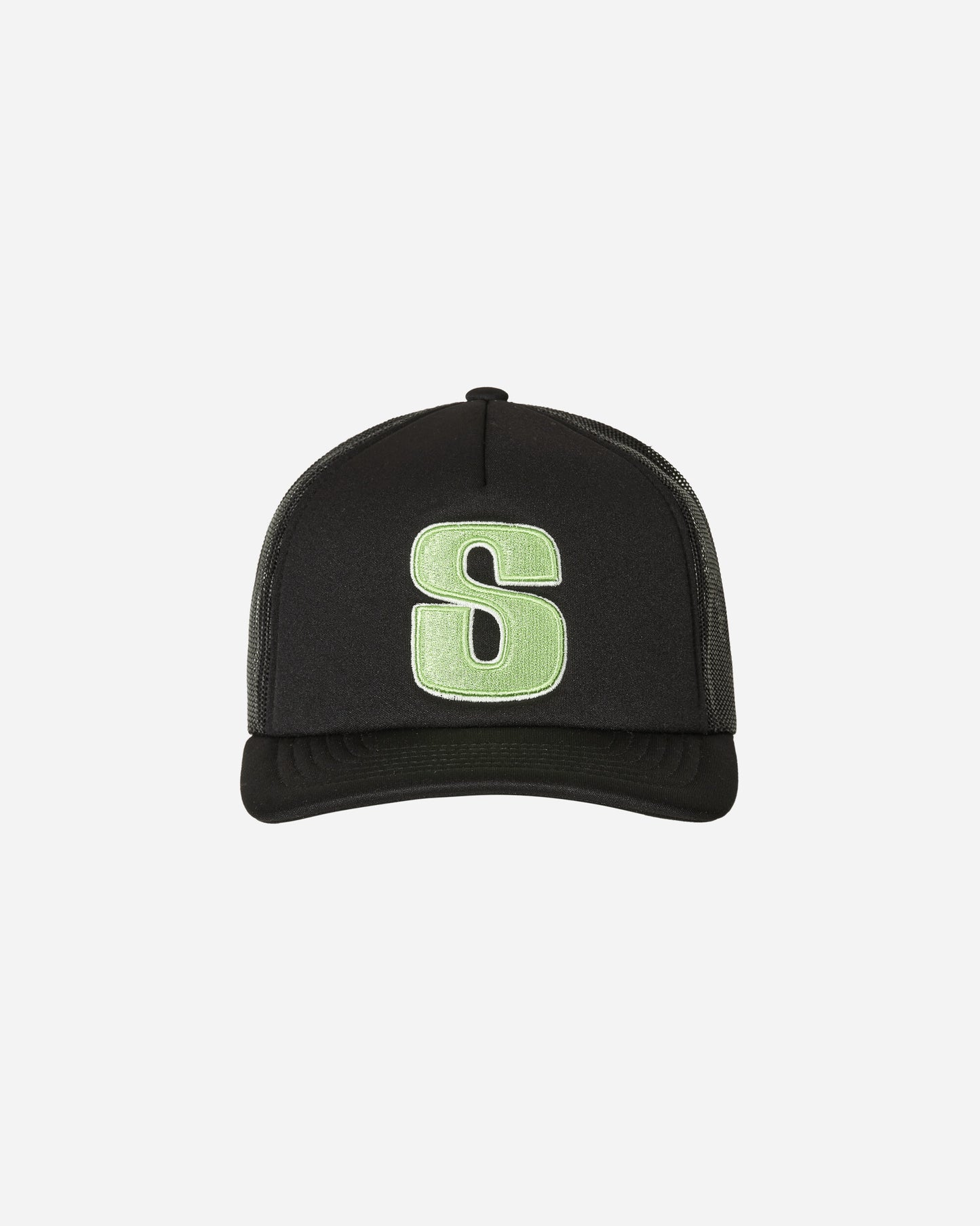 Stüssy Big S Trucker Cap Black Hats Caps 1311132 0001