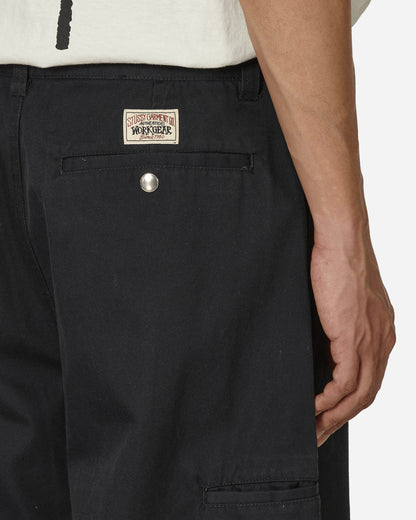 Stüssy Workgear Trouser Twill Black Pants Casual 116625 0001