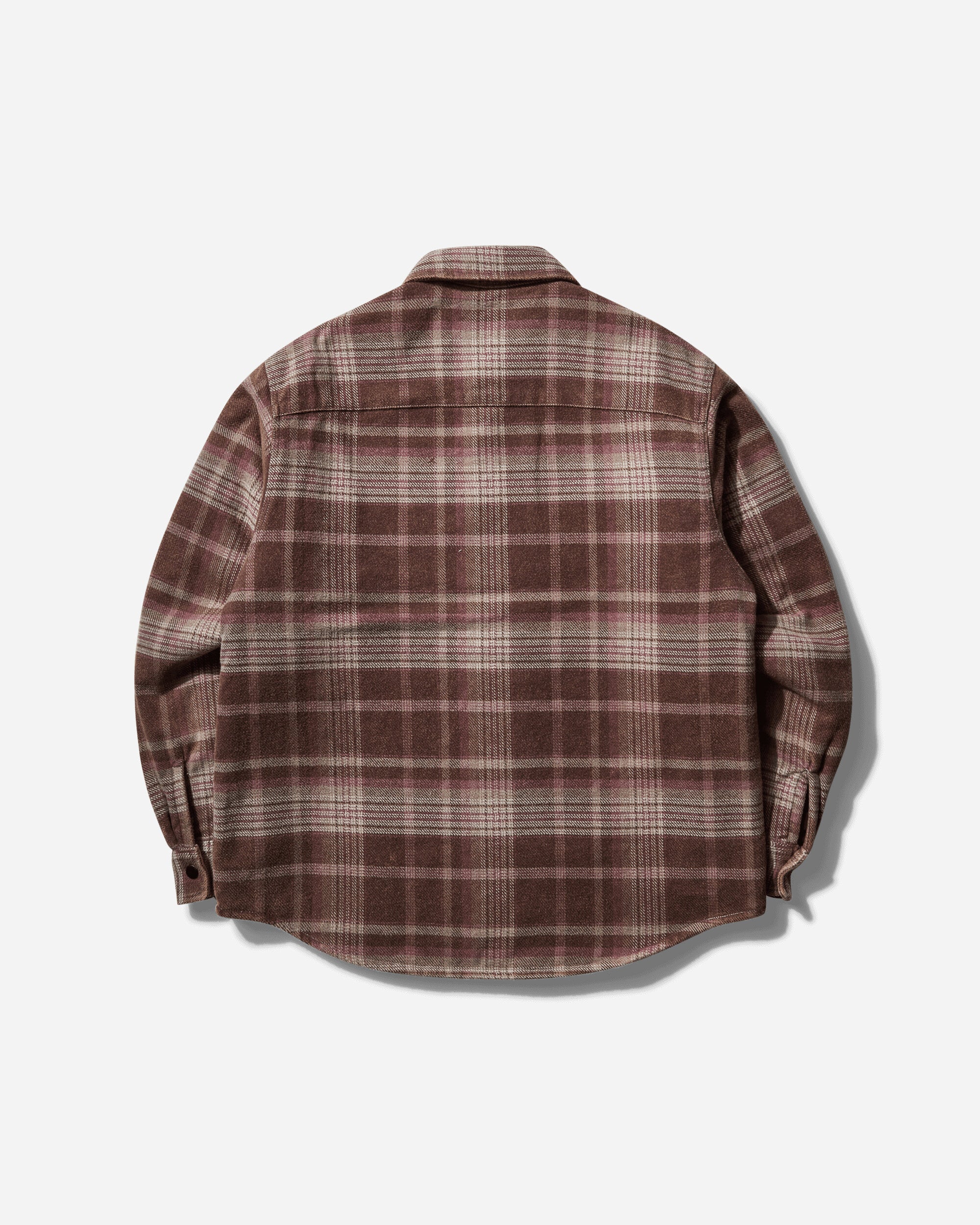 Stüssy Heavy Washed Plaid Shirt Brown Shirts Longsleeve Shirt 1110339 1001