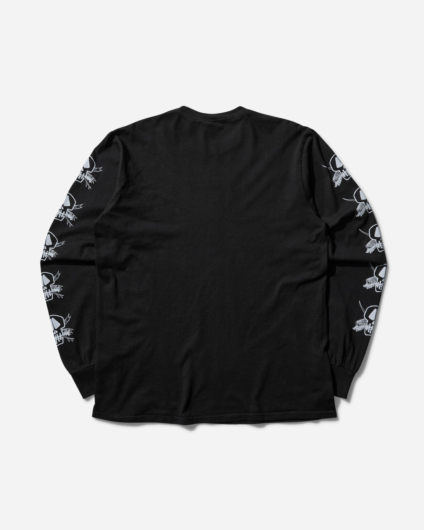 Stüssy Foils Pig. Dyed Ls Tee Black T-Shirts Shortsleeve 1995040 0001