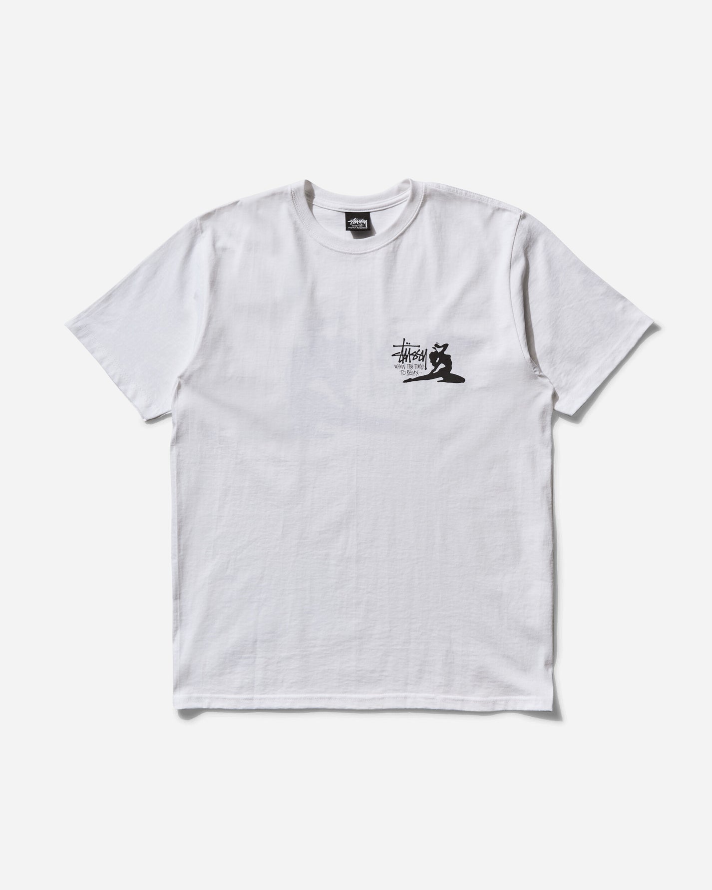 Stüssy Relax Tee White T-Shirts Shortsleeve 1905055SJ 1201