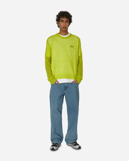 Stüssy S Loose Knit Sweater Lime Knitwears Sweaters 117205 LIME