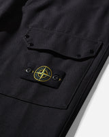 Stone Island Cotone Nylon Drill Cargo Pants Black Pants Cargo 811532403 V0029