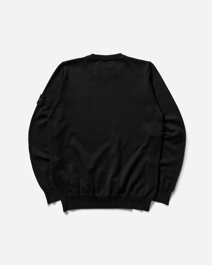 Stone Island Crew Neck Black Sweatshirts Crewneck K1S15-5100053-S00B2 V0029