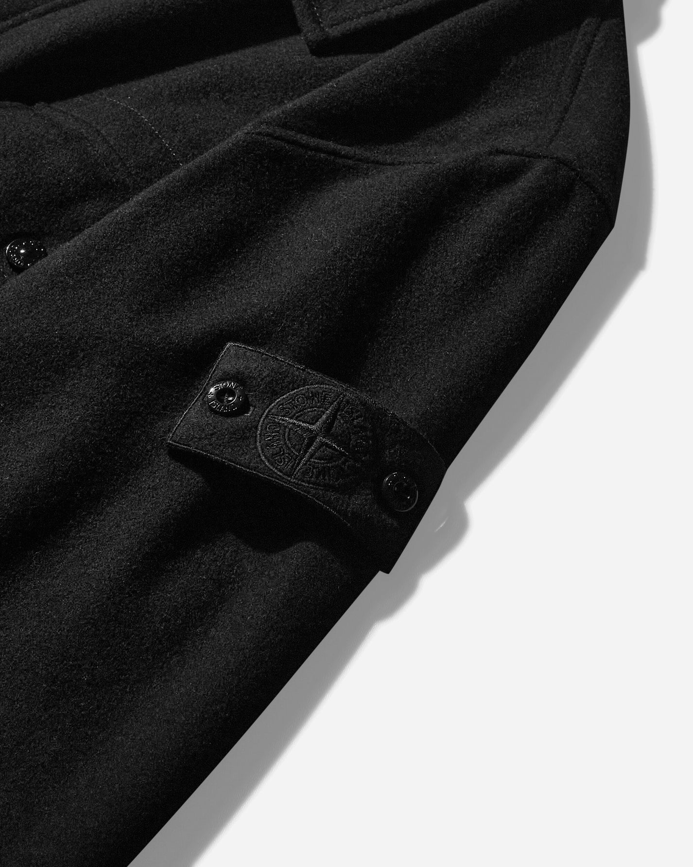 Stone Island Ghost Overshirt Black Shirts Overshirt 8115120F4 V0029