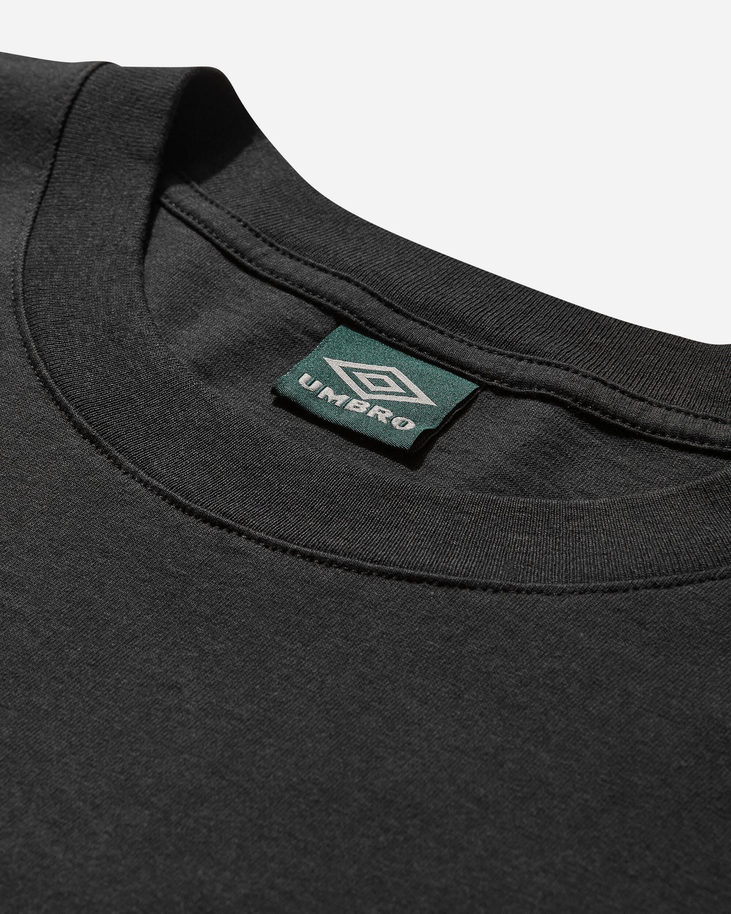 Umbro T-Shirt Basic Tee Logo Black T-Shirts Shortsleeve UBMW002JY02 BLK0001