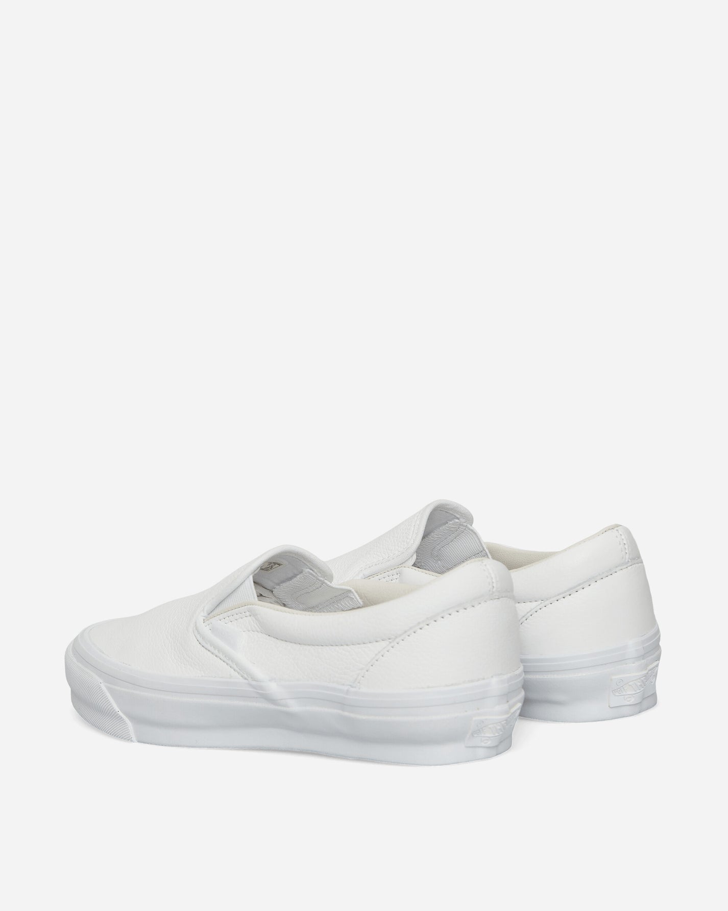 Vans Speed Vibram Leather White/White Sneakers Slip-On VN000CSEWWW1