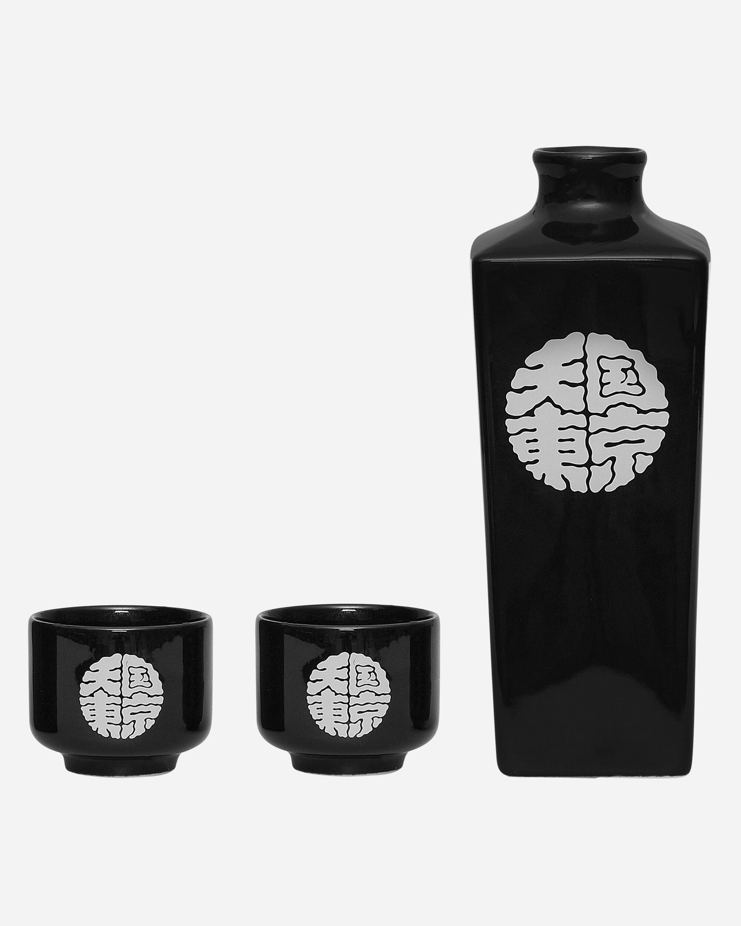 WACKO MARIA Sake Bottle & Cup Black Tableware Mugs and Glasses WMA-GG01 BLK