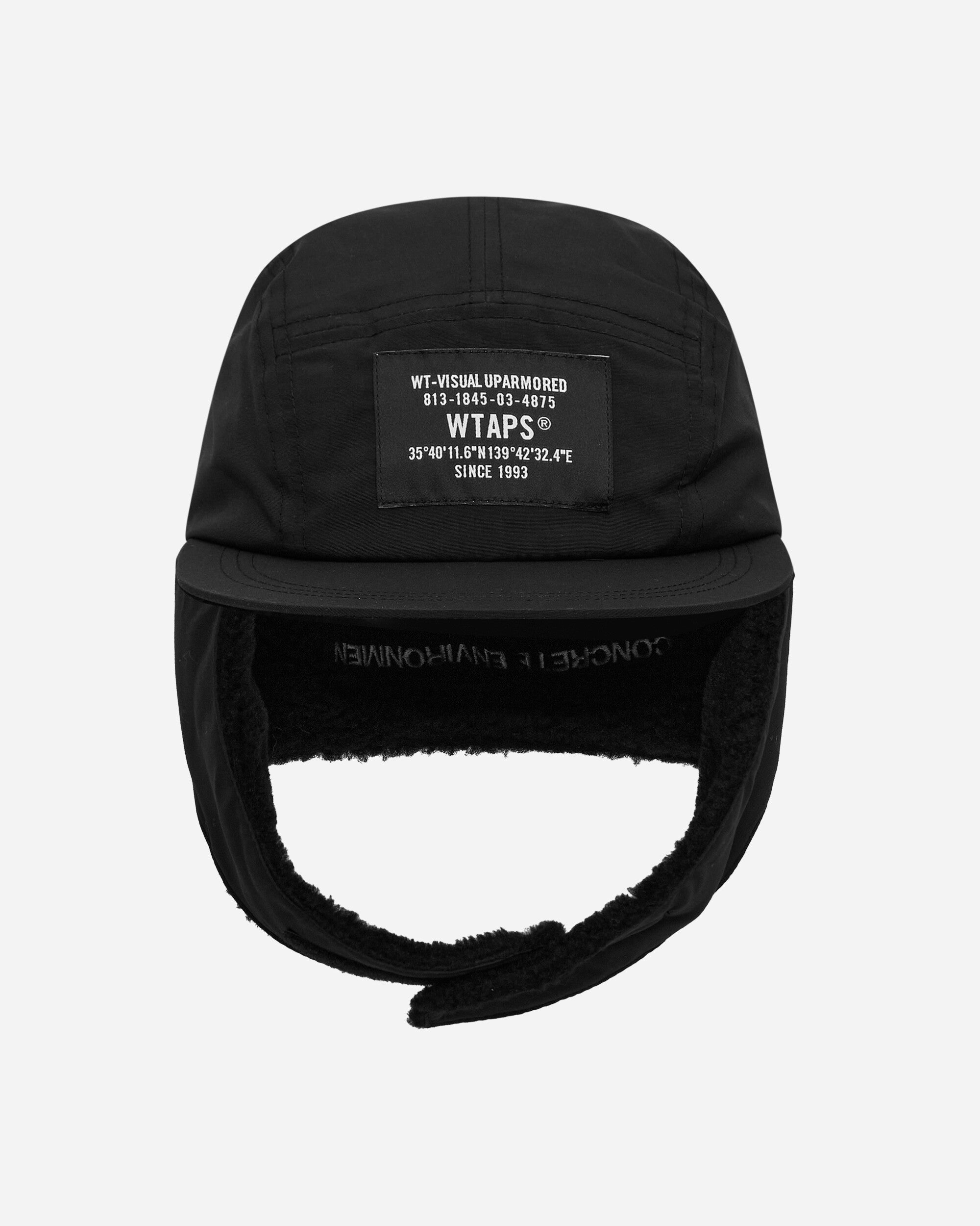 WTAPS Hat 18 Black Hats Caps 242HCDT-HT18 001