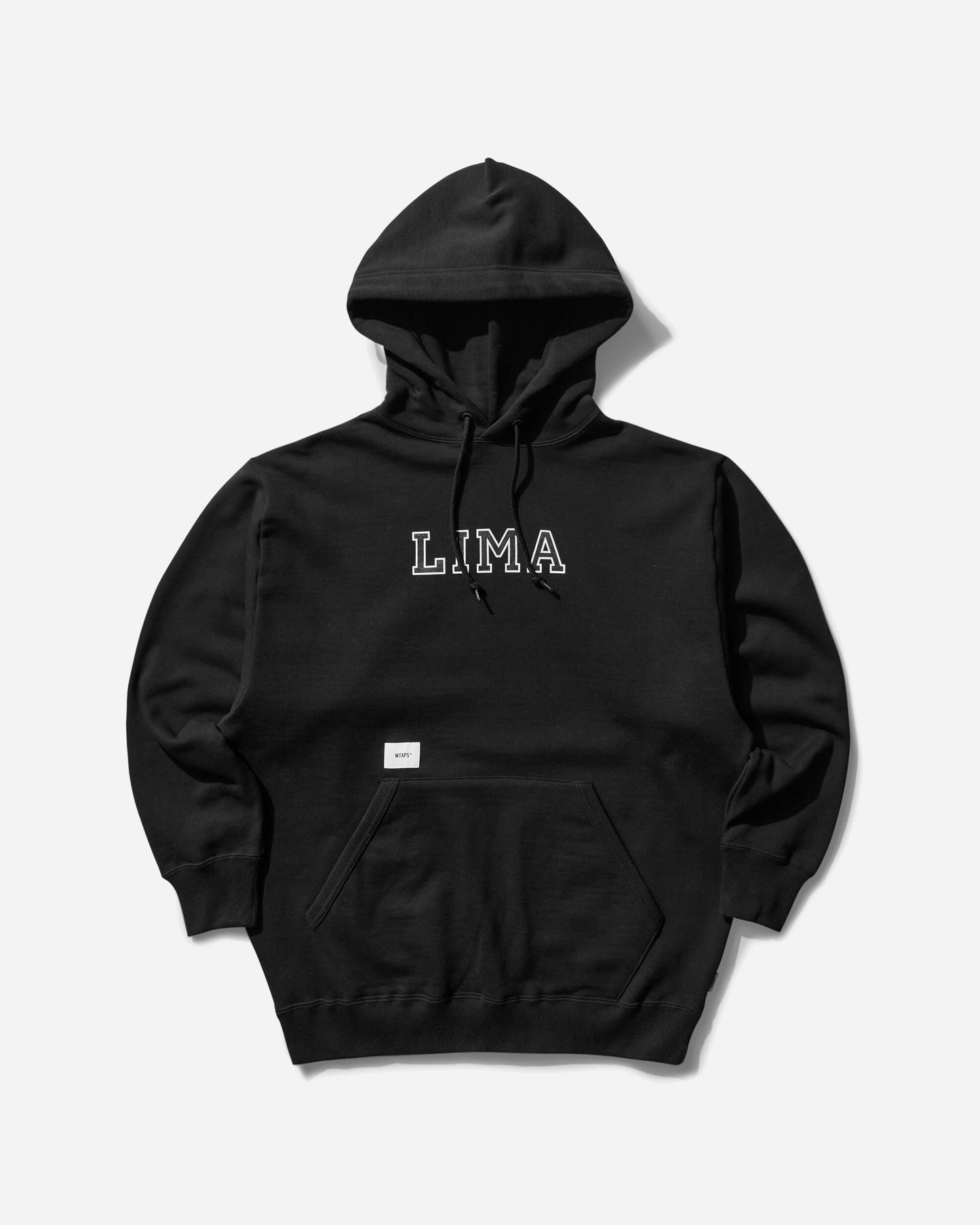 WTAPS Cut & Sewn 19 Black Sweatshirts Hoodies 242ATDT-CSM19 001