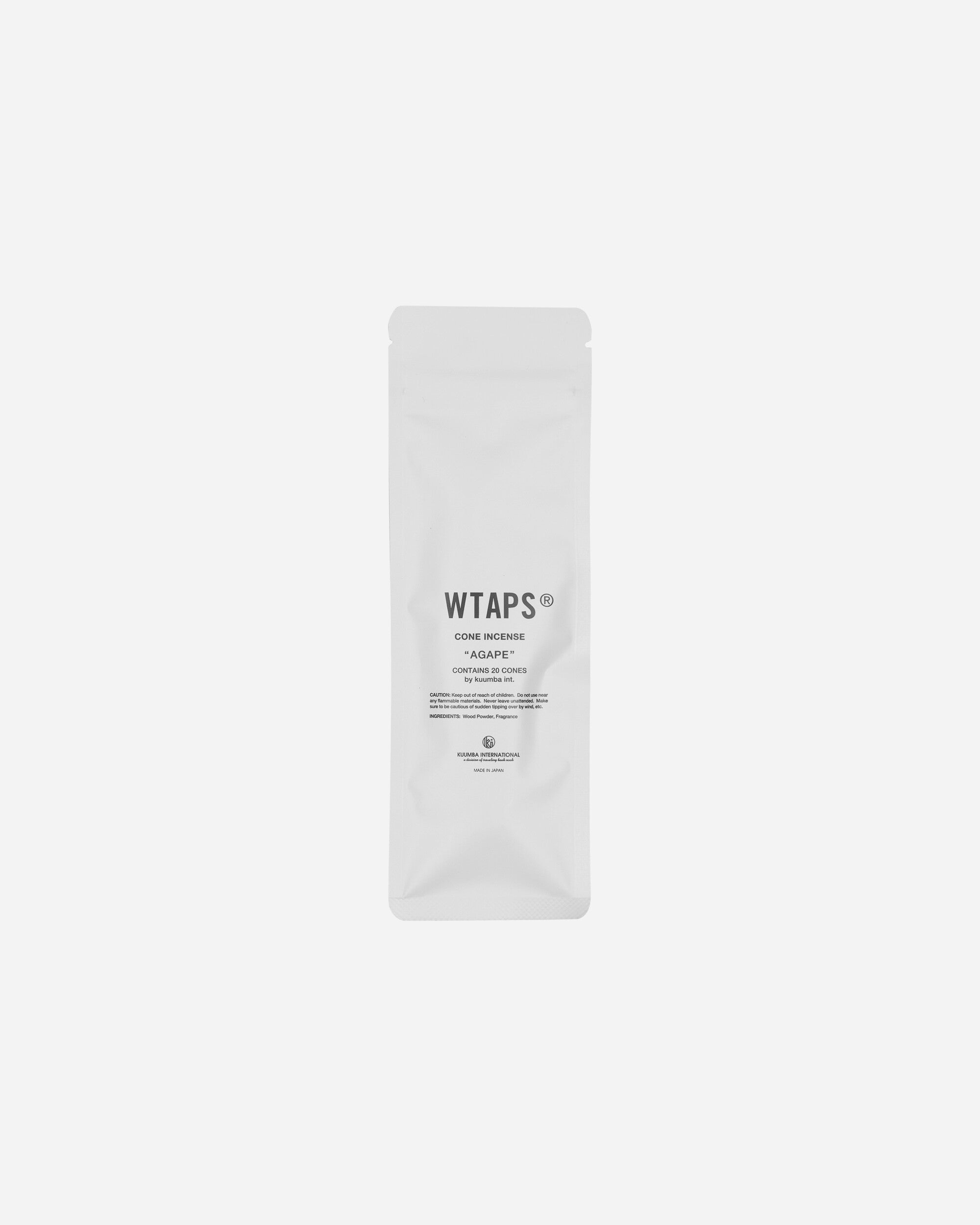 WTAPS Accessory 07 White Home Decor Incenses and Holders 232KIKID-AC09 WH