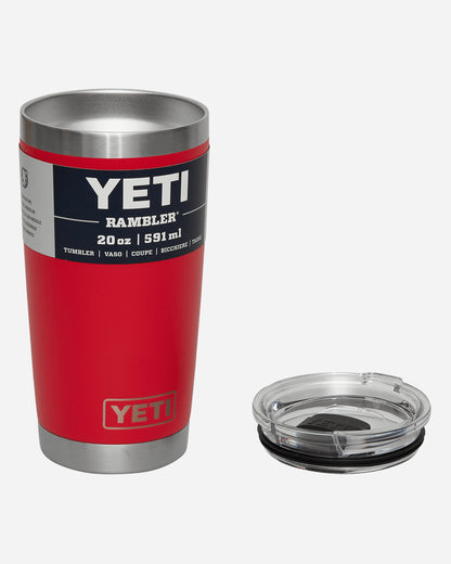 YETI Rambler 20 Oz Tumbler Rescue Red Equipment Bottles and Bowls 0305 SPR