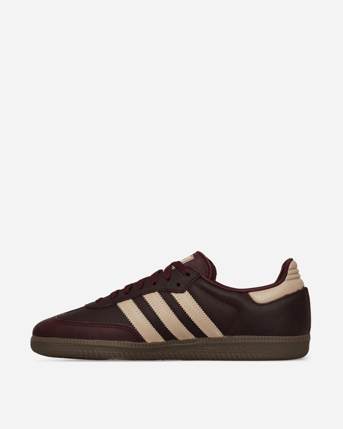 adidas Wmns Samba Og W Maroon/Crystal Sand Sneakers Low IF7004