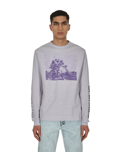 1017 Alyx 9SM Graphic Light Lilac T-Shirts Longsleeve AAMTS0299FA01 LIL0003