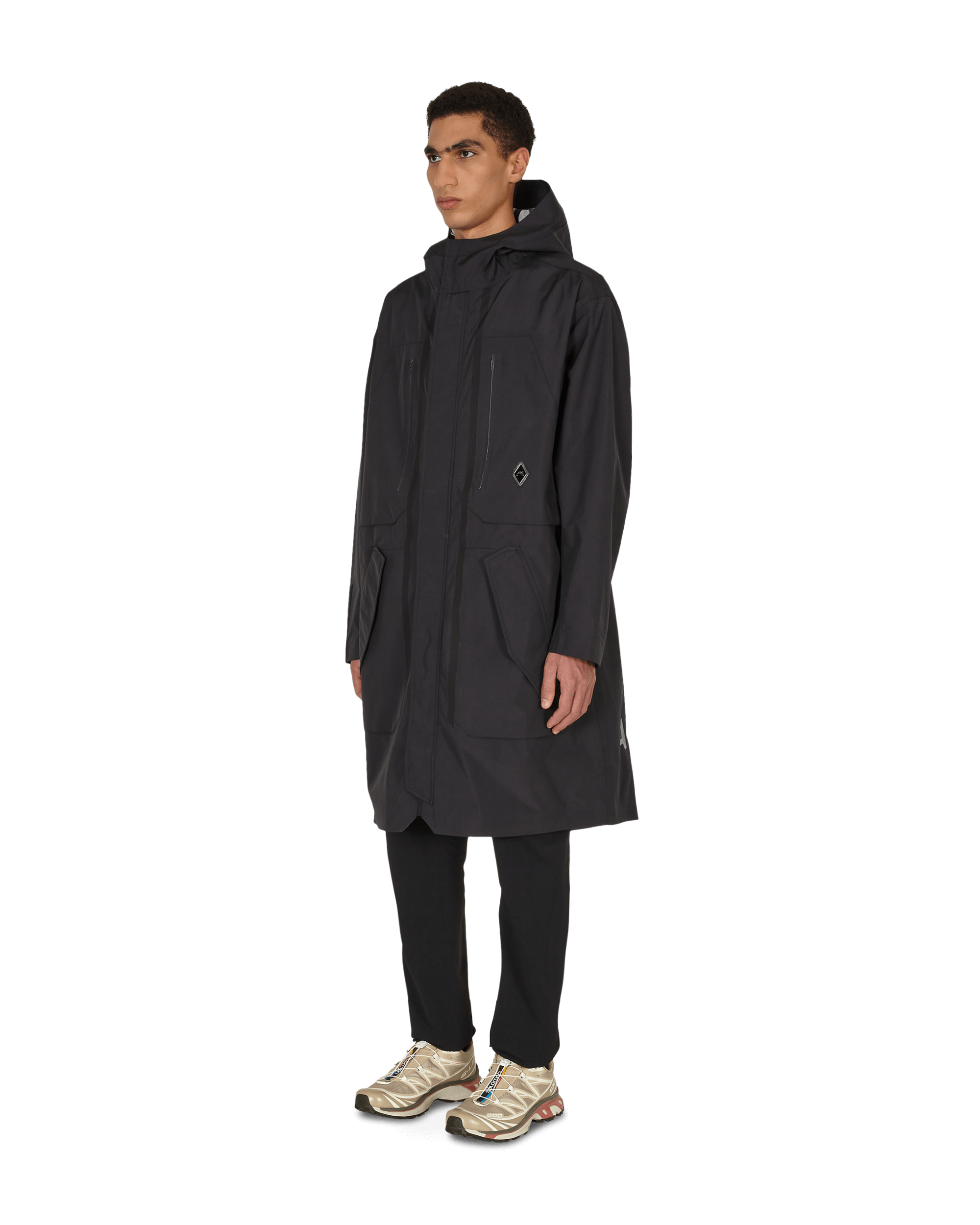 A-Cold Wall System Black Coats and Jackets Parka Jackets ACWMO065 BLACK