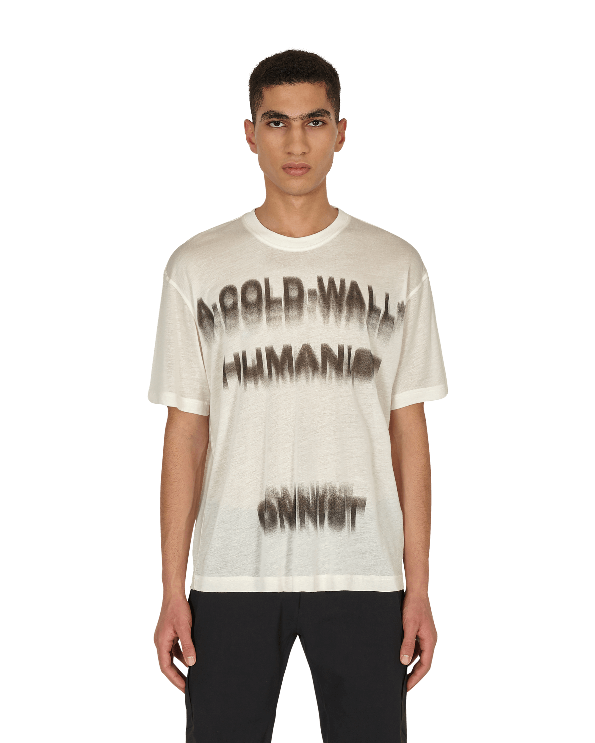 A-Cold Wall Rationale White T-Shirts Shortsleeve ACWMTS059 WHITE