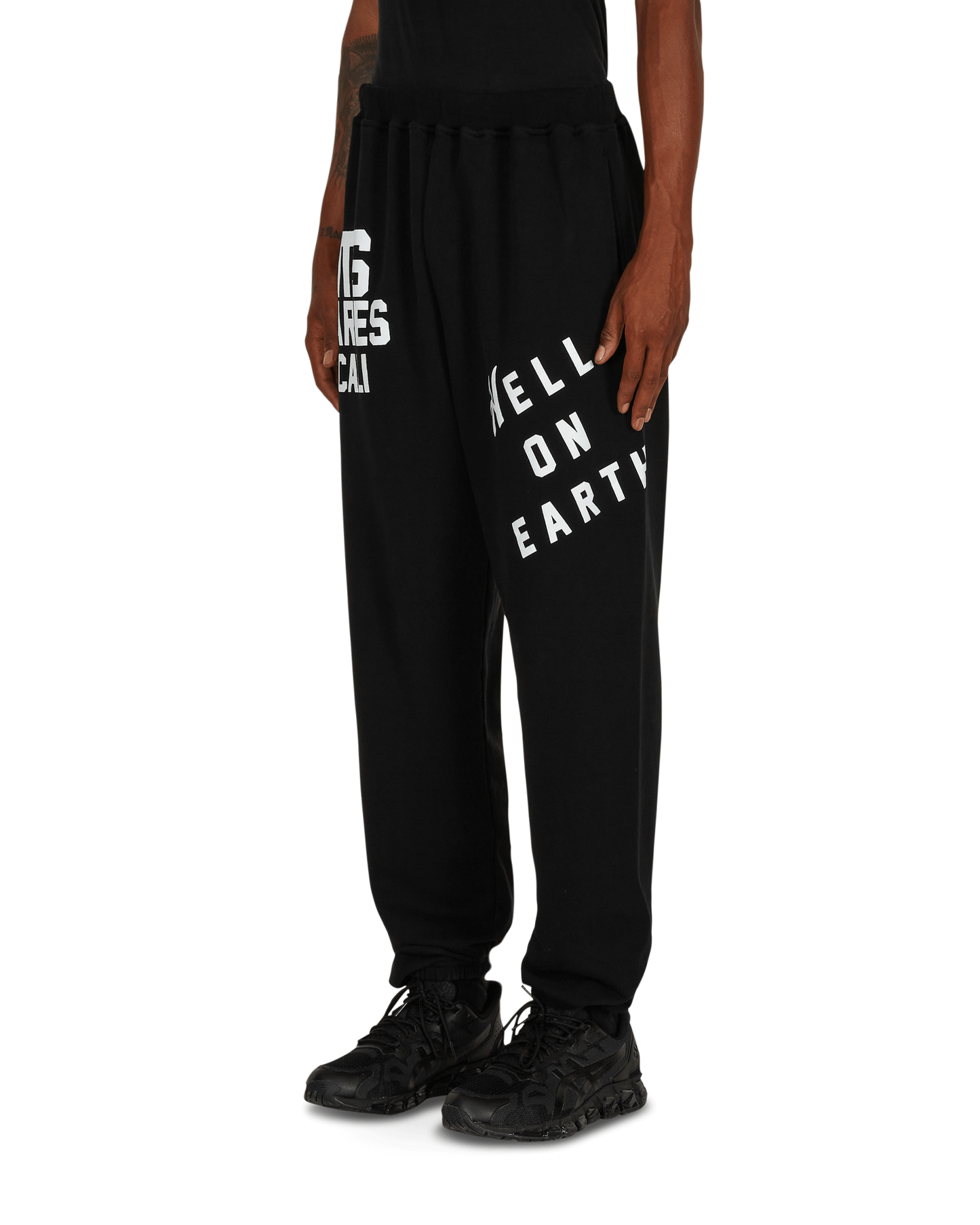 Aries Tutti Pazzi Sweatpant Black Pants Sweatpants NTAR30000 BLK