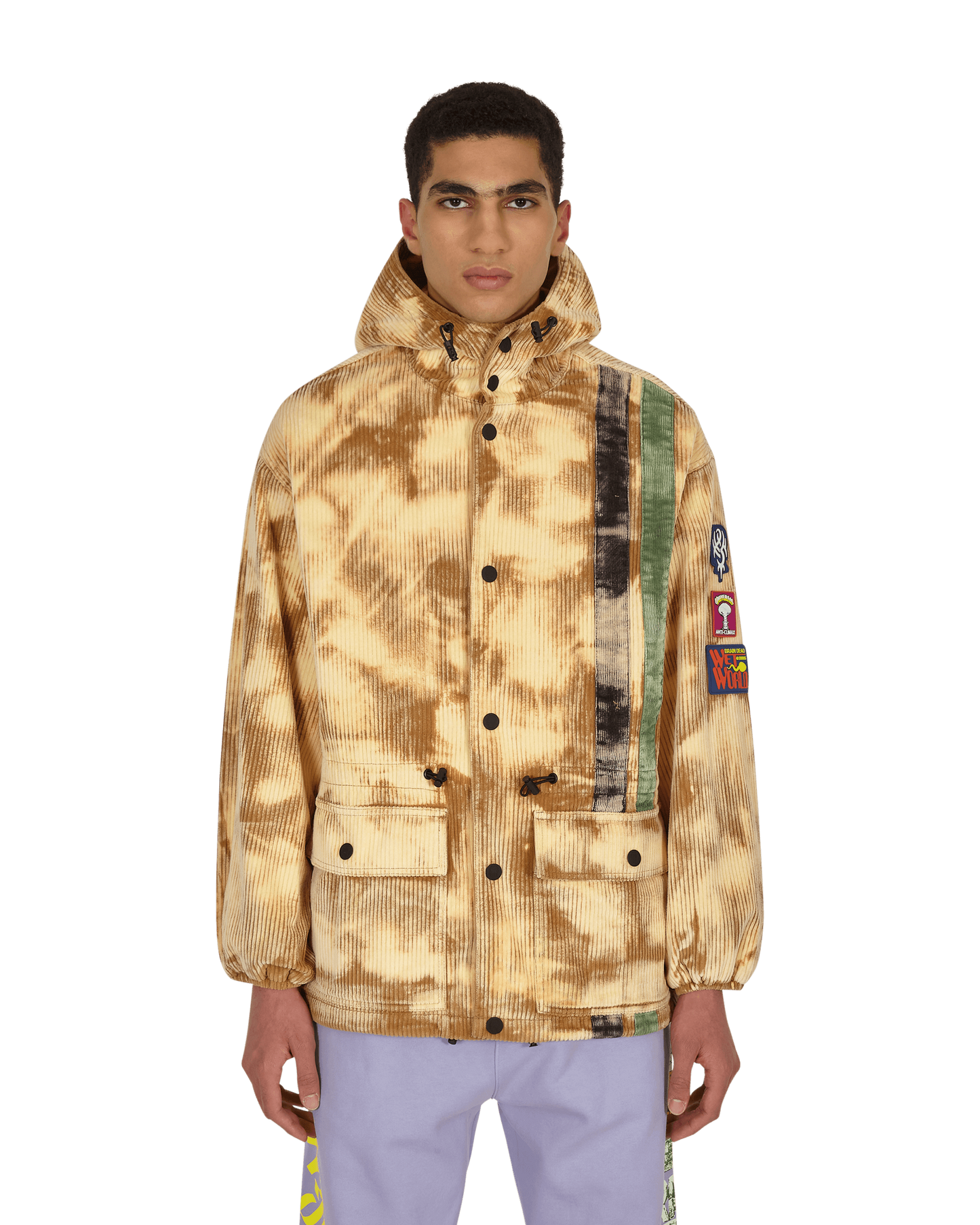 Brain Dead Jacket Cream Coats and Jackets Jackets BDP21O15001799 WH04