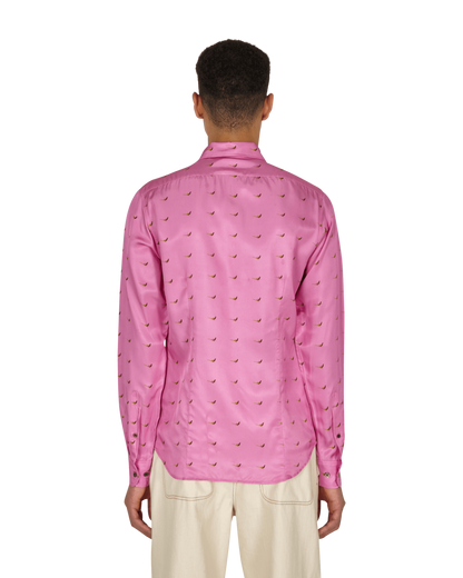 Dries Van Noten Chaine 3070 Pink T-Shirts Longsleeve 212-020734-3070 305