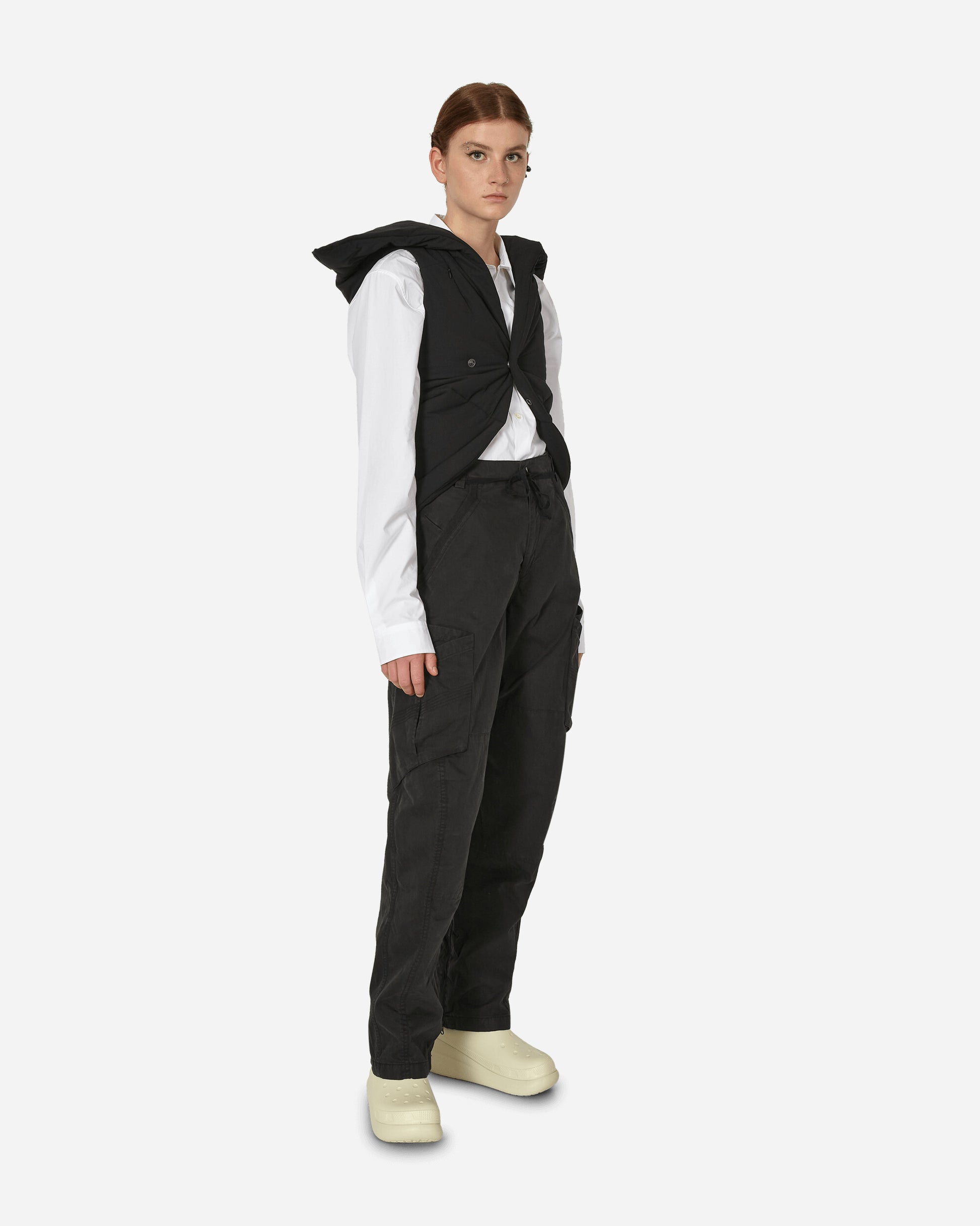 HYEIN SEO Wmns Origami Bag Vest Black Coats and Jackets Vests FW23-VT1K 001