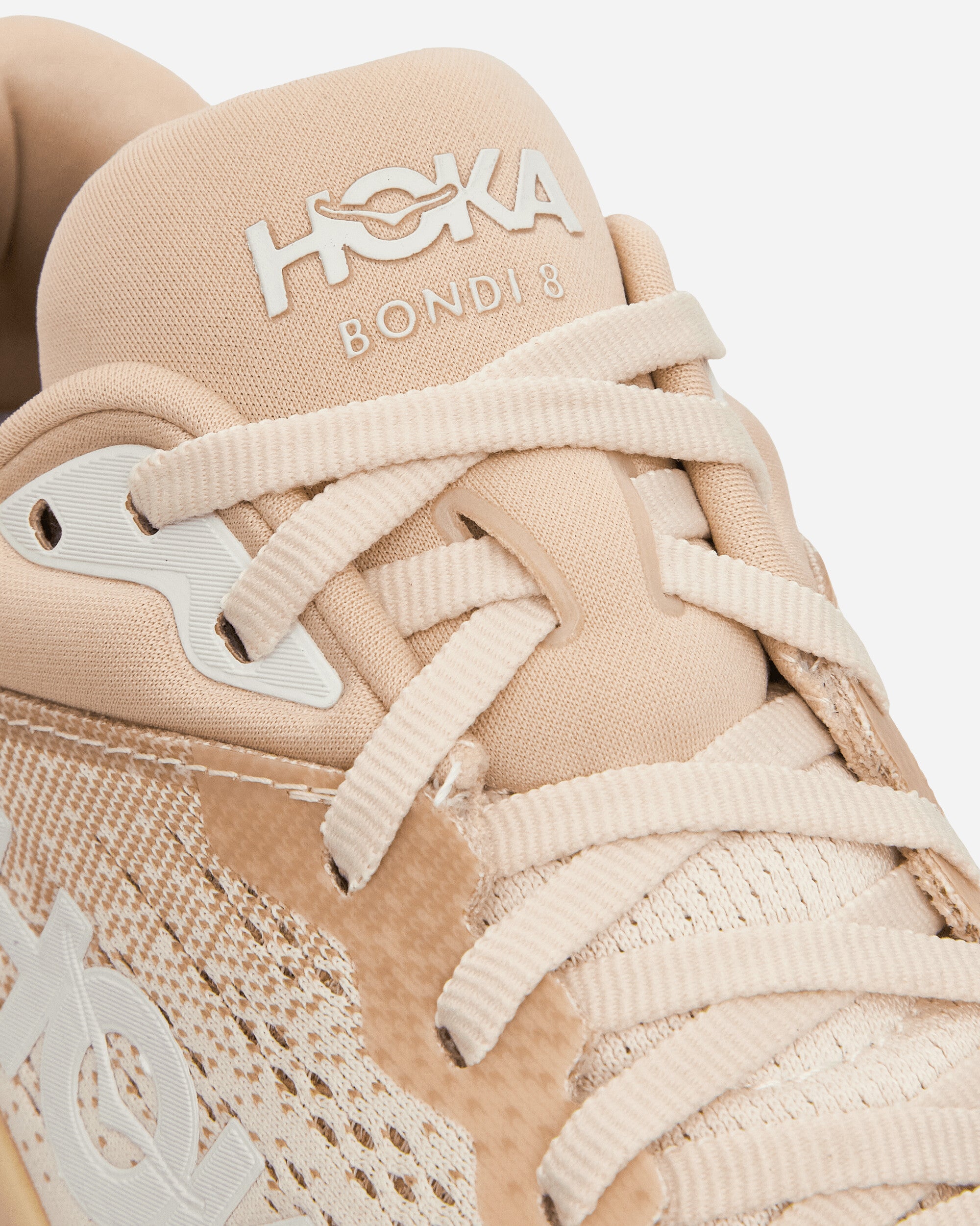 Hoka One One M Bondi 8 Eggnog/Shifting Sand Sneakers Low HK.1123202-SSEG