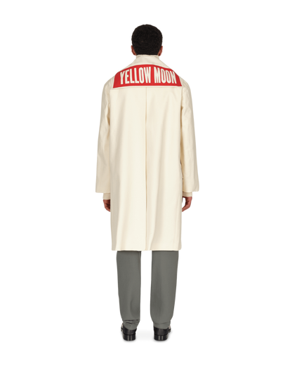 Jil Sander Sport Coat C 02 Detch Coll Cream White Coats and Jackets Coats JSMS430222-MS241600B 280