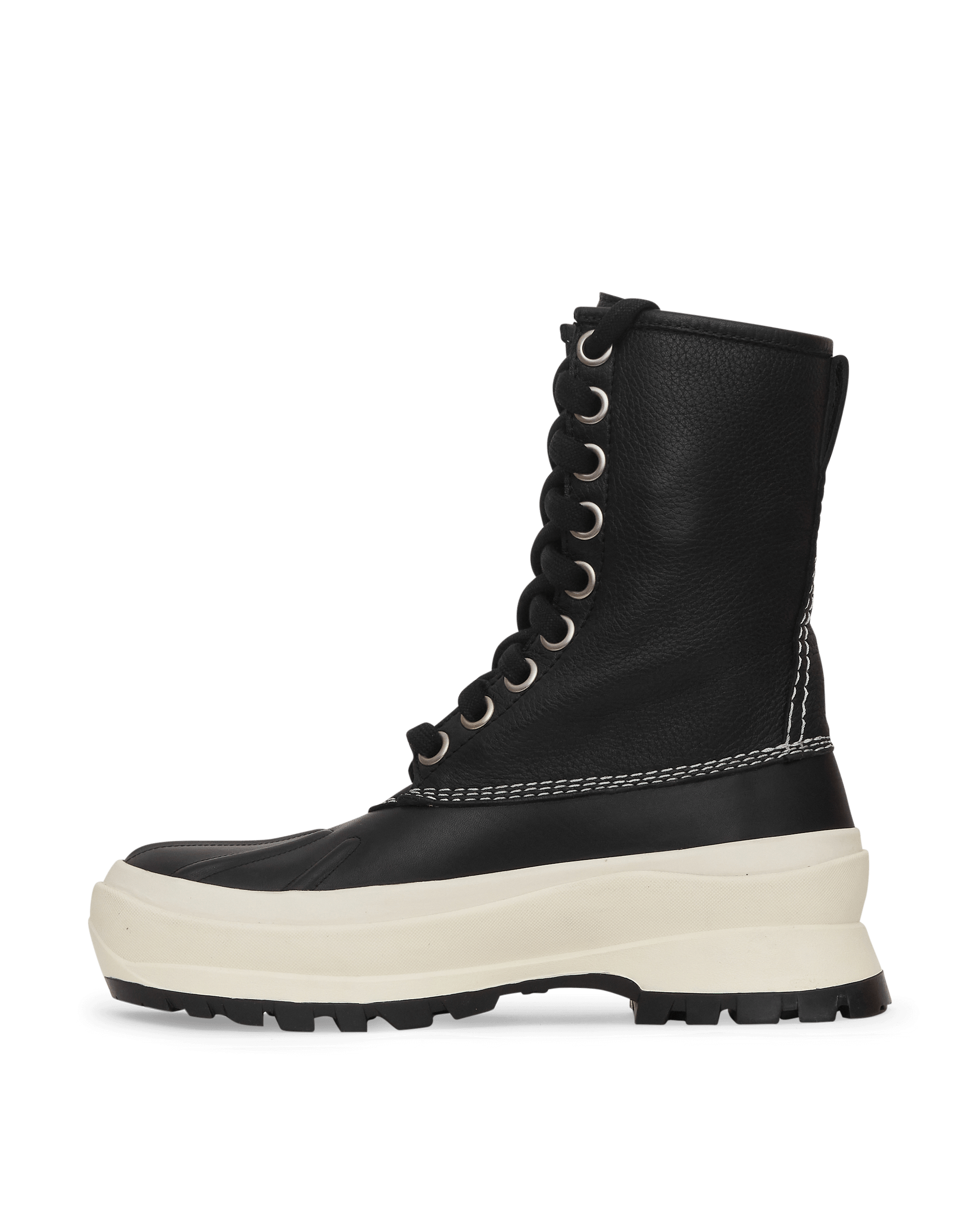 Jil Sander Boot Vit.Boston Nero+Suola Burro Black Boots Mid JP37503A-14503 001