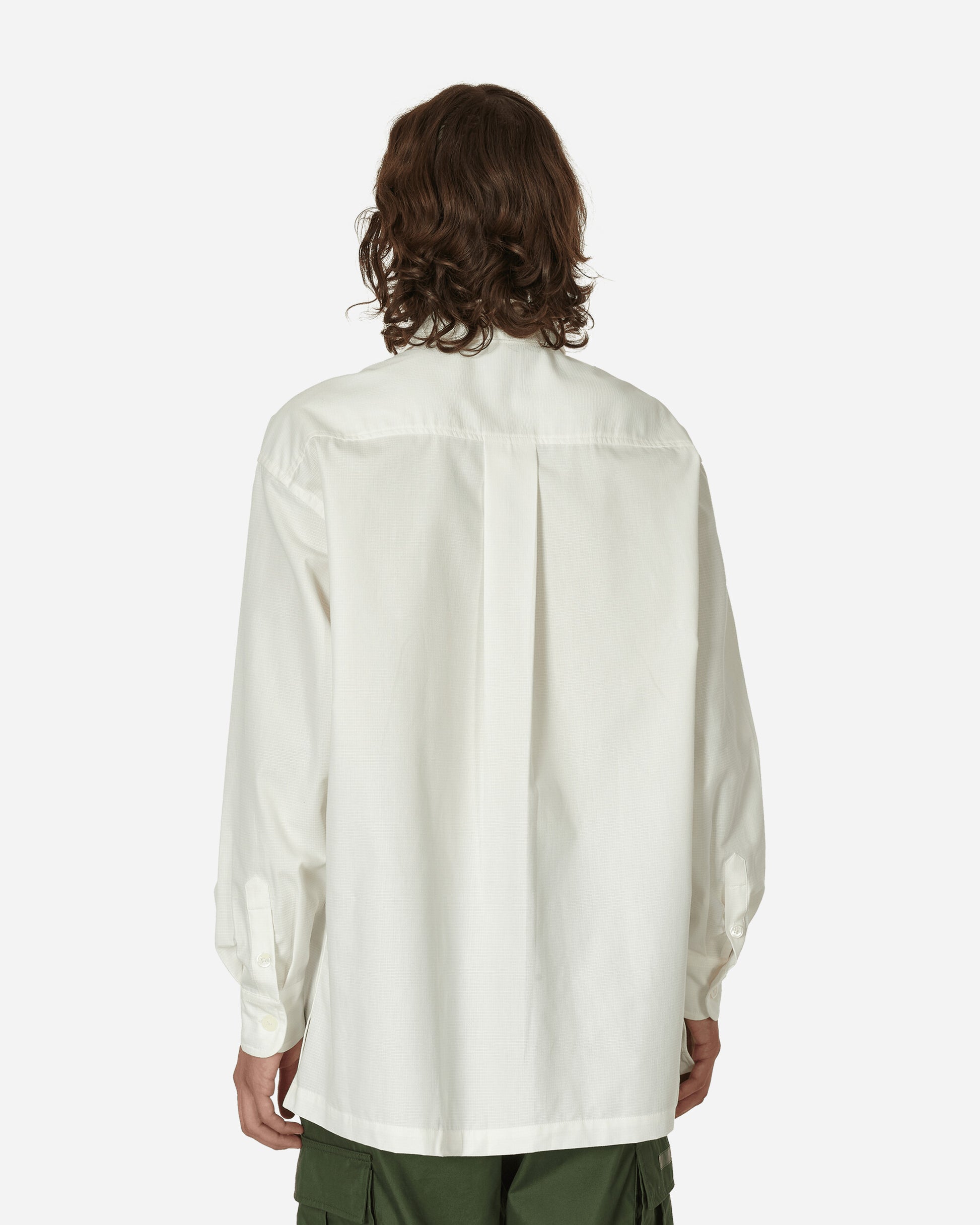 KENZO Paris Boke Crest Oversized Shirt Off White Shirts Longsleeve Shirt FD65CH5079LA 02