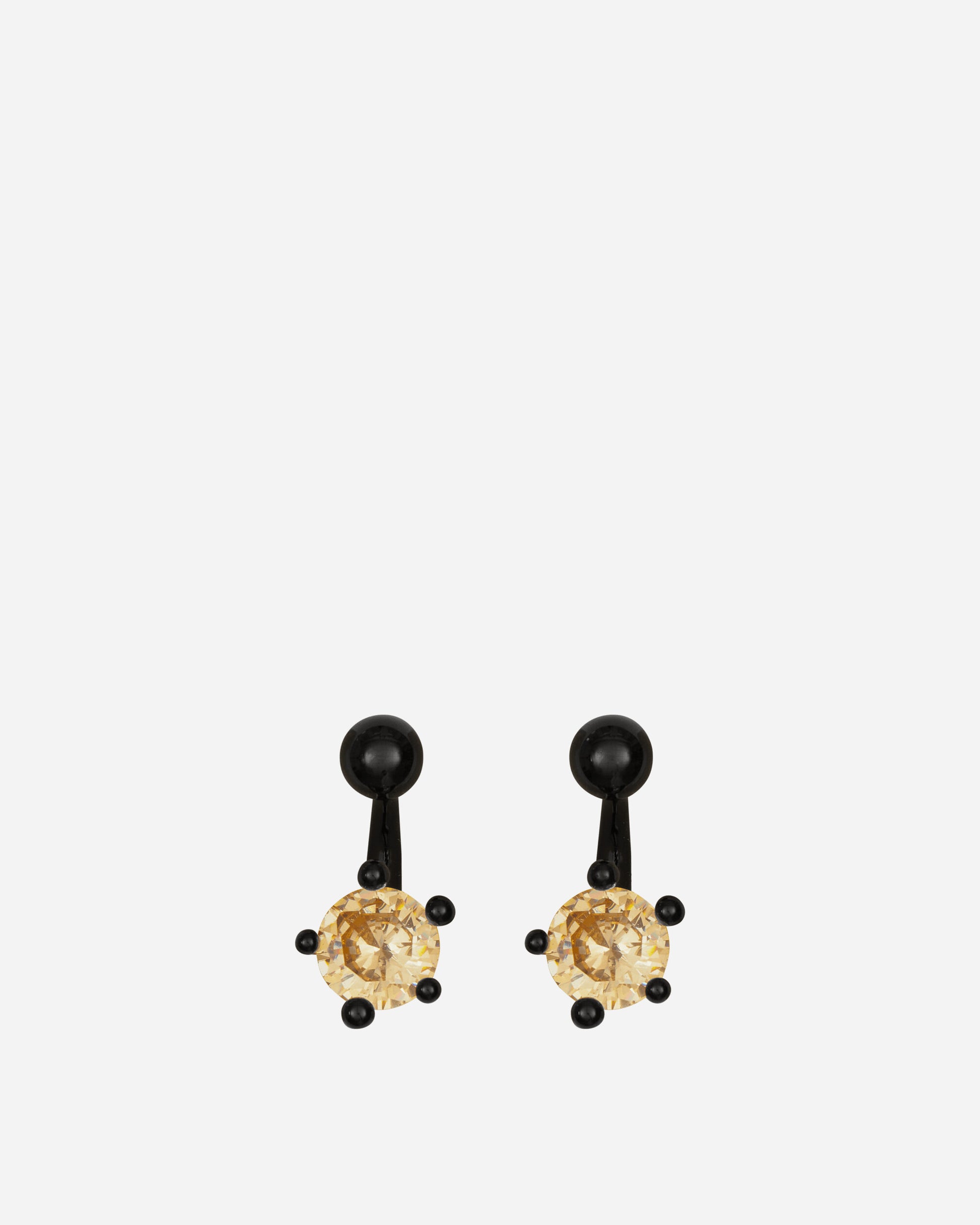 Panconesi Wmns Lido Piercings Black Jewellery Earrings F23-EA008-P 1