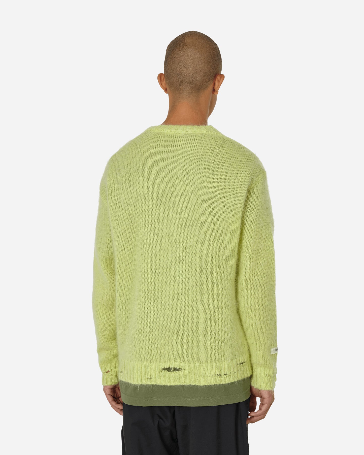 Undercover Crewneck Knitwear Light Yellow Knitwears Sweaters UP2C4905  1